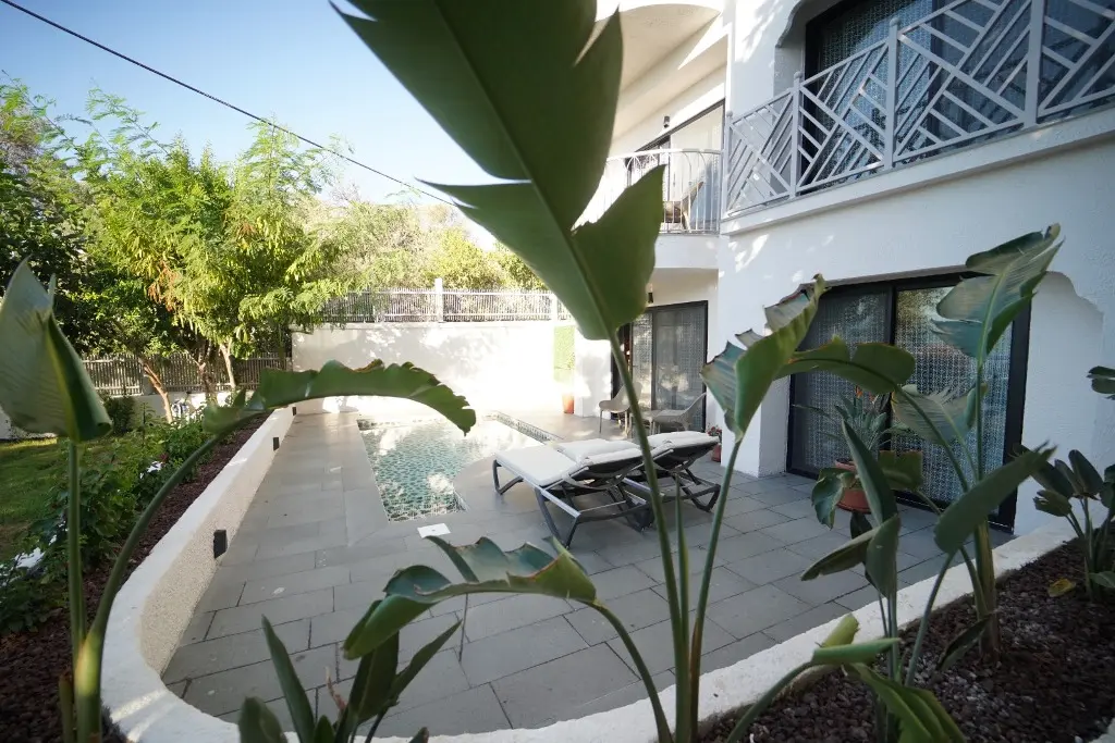 Garden area
